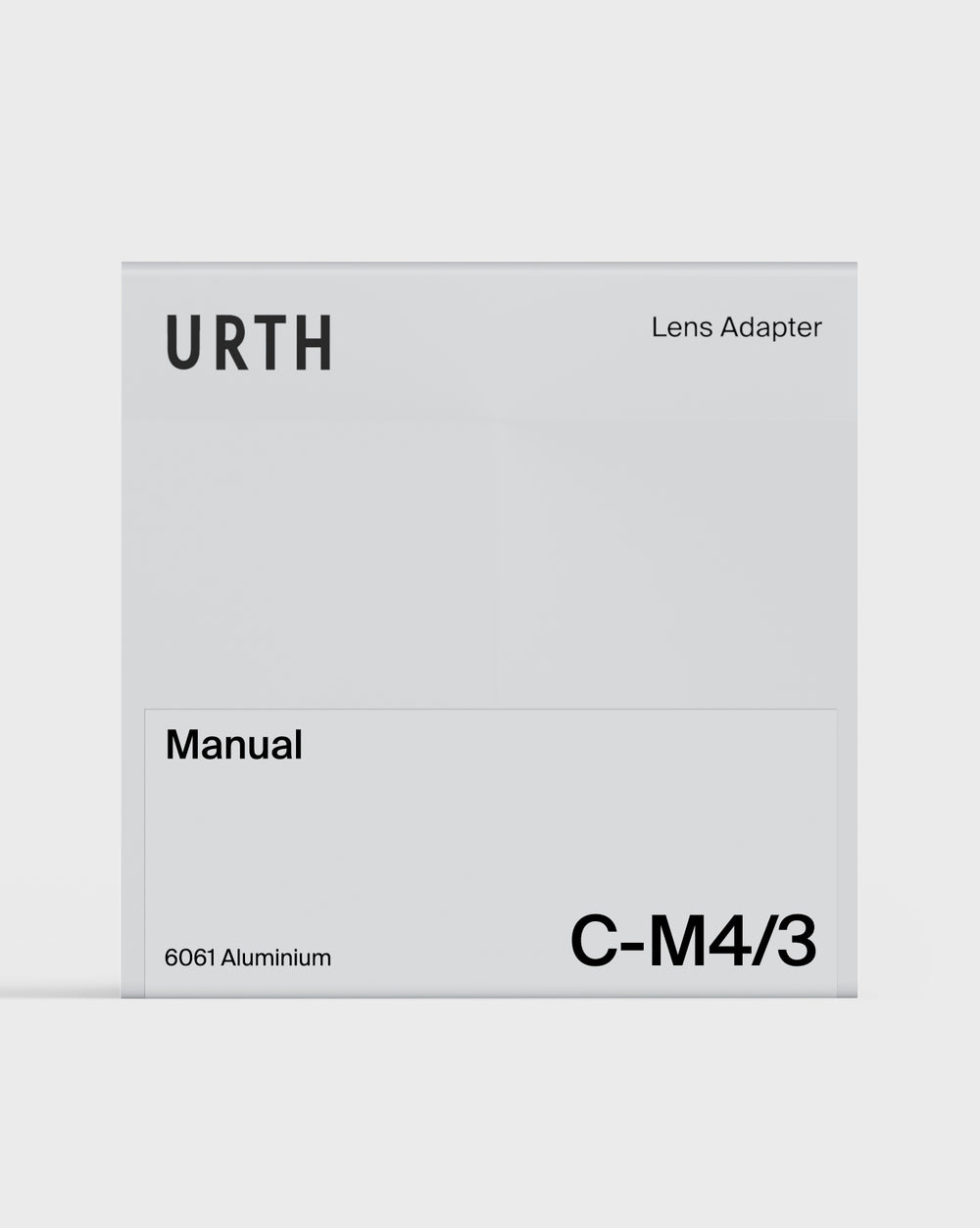 C-Mount Lens to Micro Four Thirds (M4/3) Camera Adapter