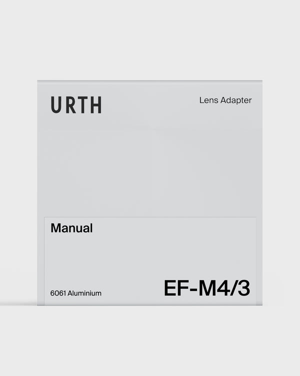 Urth Lens Mount Adapter: Suitable for Canon EF & EF-S Lens and Micro