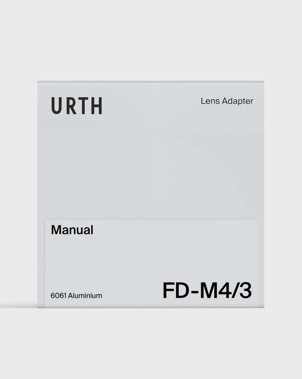 Canon FD Lens to Micro Four Thirds (M4/3) Camera Adapter