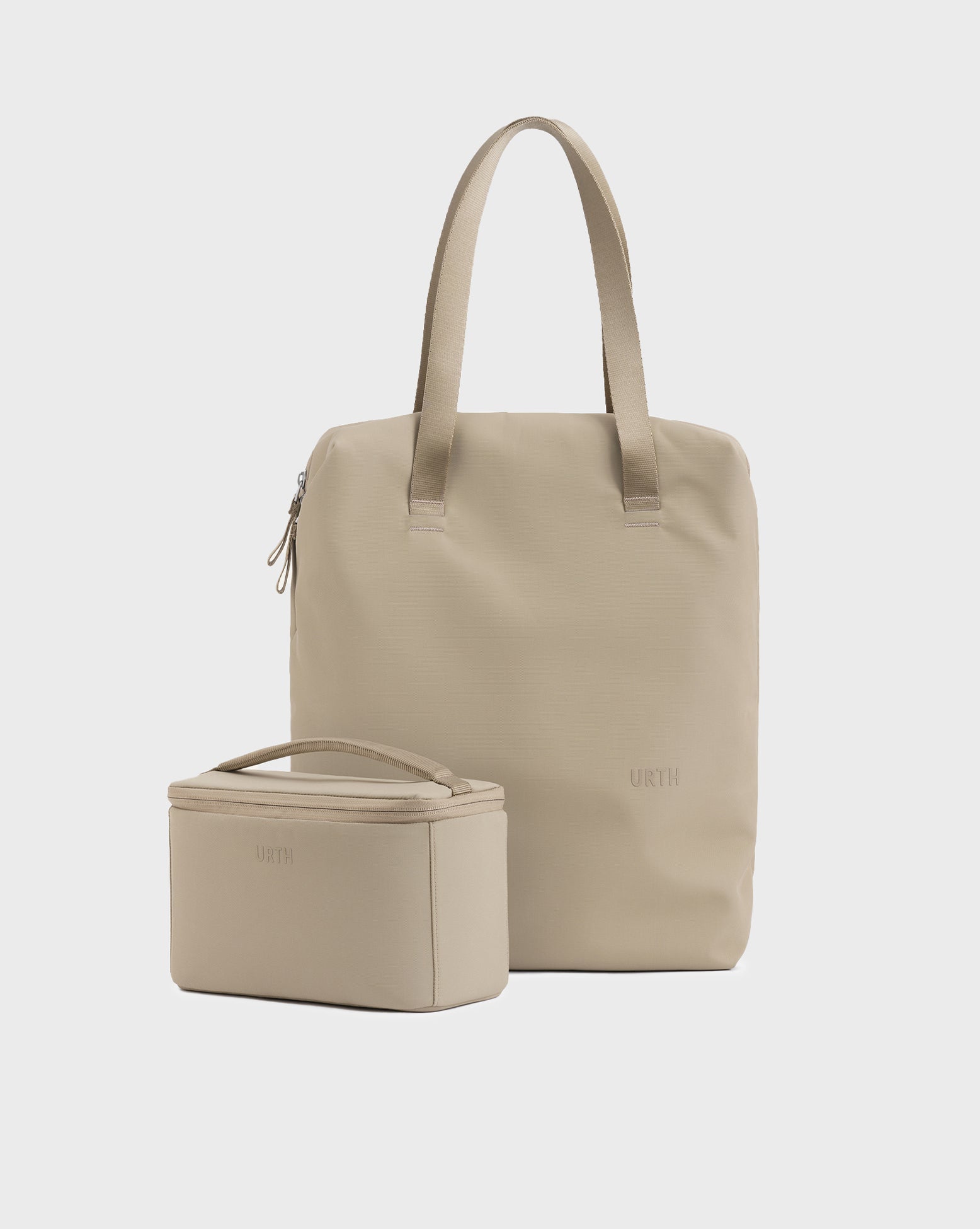 Urth Arkose Camera Tote Set Beige