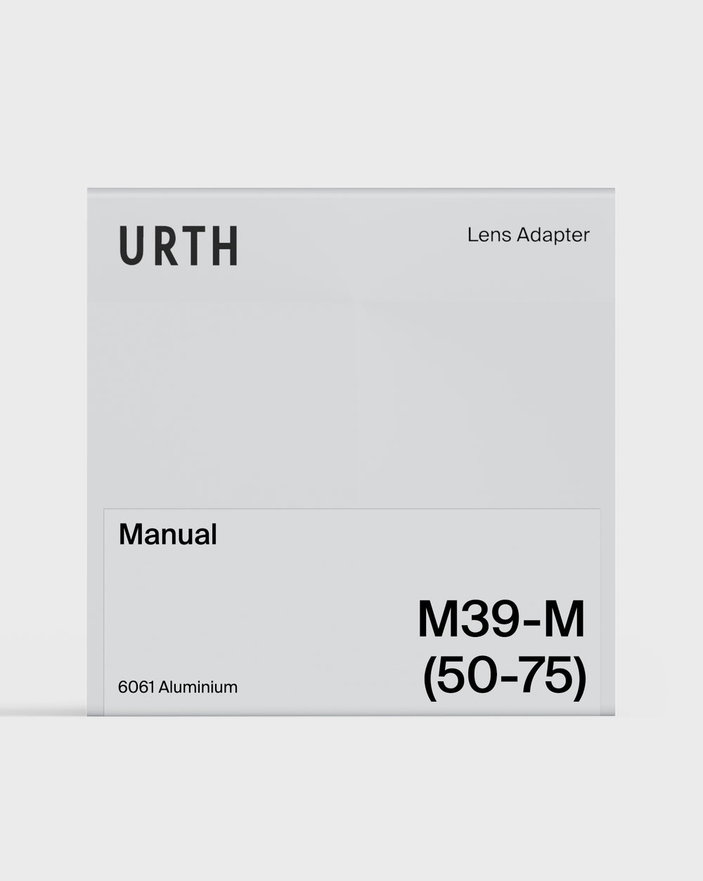 M39 Lens to Leica M Camera Adapter (50-75mm Frame Lines)